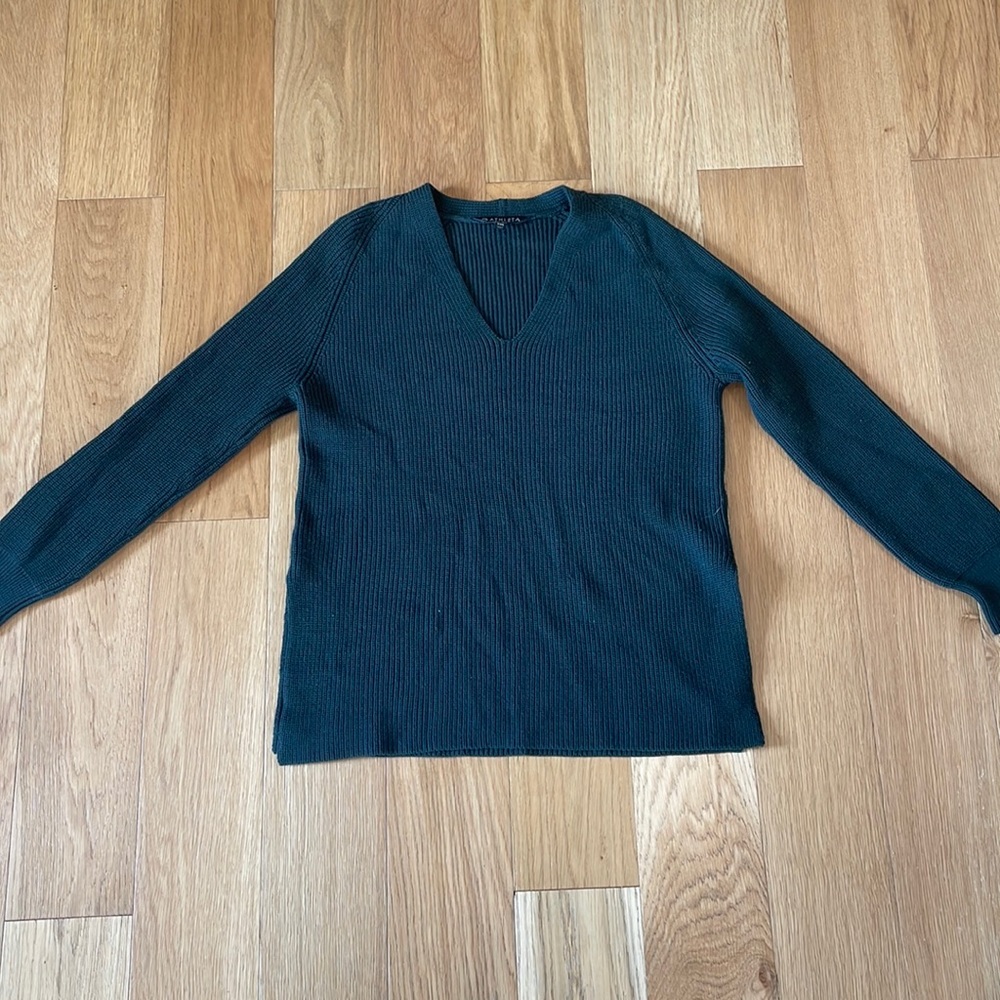 Athleta Hanover Refined V-Neck Sweater